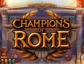 Pin Up 306-da seçilən slotlardan biri — Champions of Rome